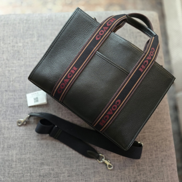 Coach Black Smith Tote Bag - Picture 2 of 11